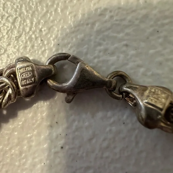 Milor 925 Silver Necklace - Picture 2 of 4